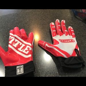 Brand new youth football gloves